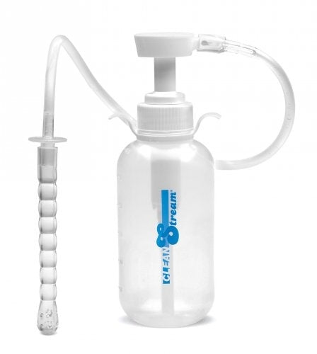 Clean Stream Pump Action Enema Bottle with Nozzle