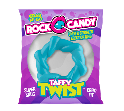 Rock Candy Taffy Twist Cock Ring - XOXTOYS