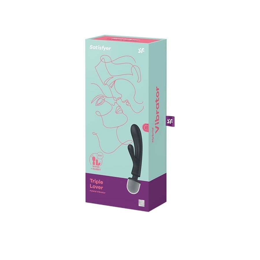 Satisfyer Triple Lover Vibrator - XOXTOYS