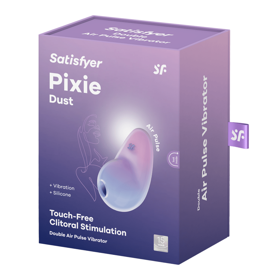 Satisfyer Clitoral Stimulators Violet/Pink Satisfyer Pixie Dust Air Pulse Vibrator