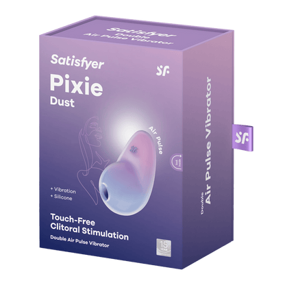 Satisfyer Pixie Dust Air Pulse Vibrator - XOXTOYS