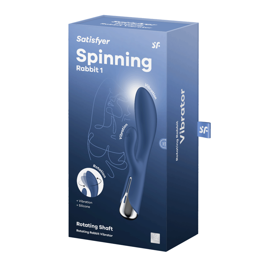 Satisfyer Spinning Rabbit 1 Rotating Vibrator - XOXTOYS