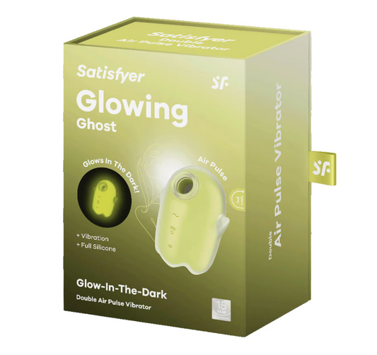 Satisfyer Glowing Ghost Air Pulse Vibrator - XOXTOYS