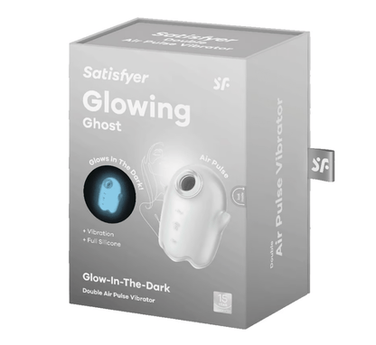 Satisfyer Glowing Ghost Air Pulse Vibrator - XOXTOYS