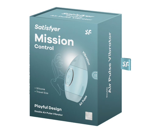 Satisfyer Mission Control Air Pulse Vibrator - XOXTOYS
