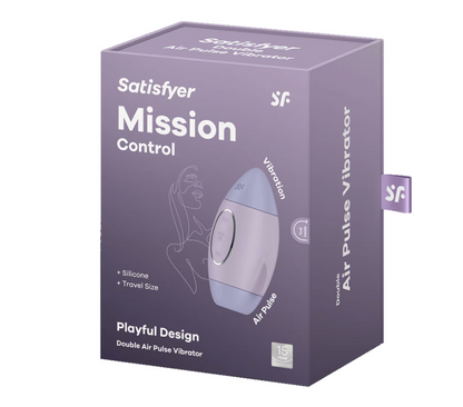 Satisfyer Mission Control Air Pulse Vibrator - XOXTOYS
