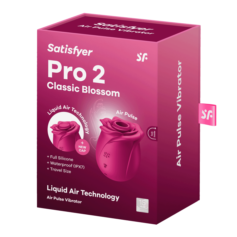 Satisfyer Pro 2 Classic Blossom Air Pulse Vibrator - XOXTOYS