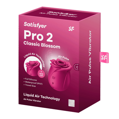 Satisfyer Pro 2 Classic Blossom Air Pulse Vibrator - XOXTOYS