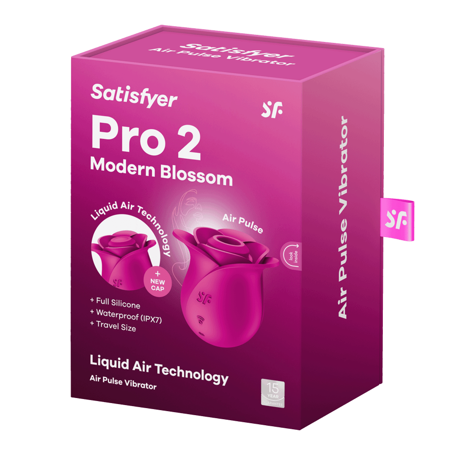 Satisfyer Pro 2 Modern Blossom Air Pulse Vibrator - XOXTOYS