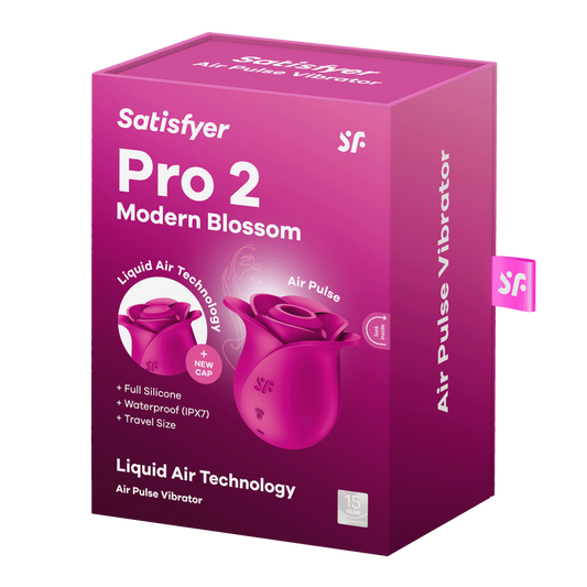 Satisfyer Pro 2 Modern Blossom Air Pulse Vibrator - XOXTOYS