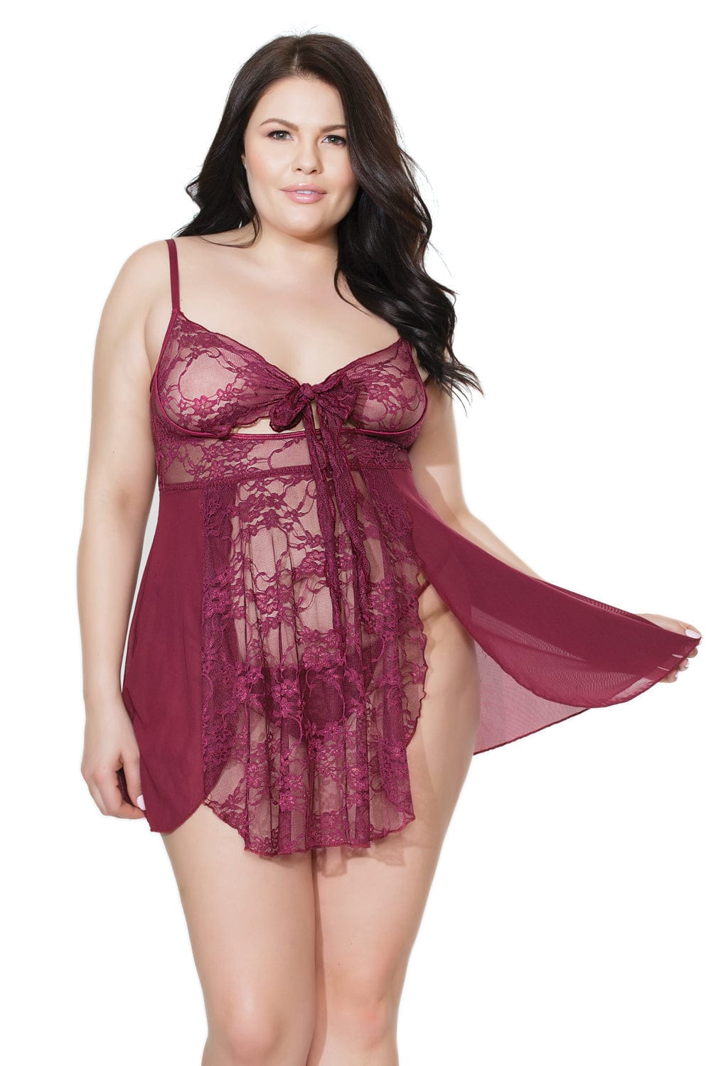 COQUETTE BABYDOLL Coquette The Pour Me Another Babydoll & G-String Set