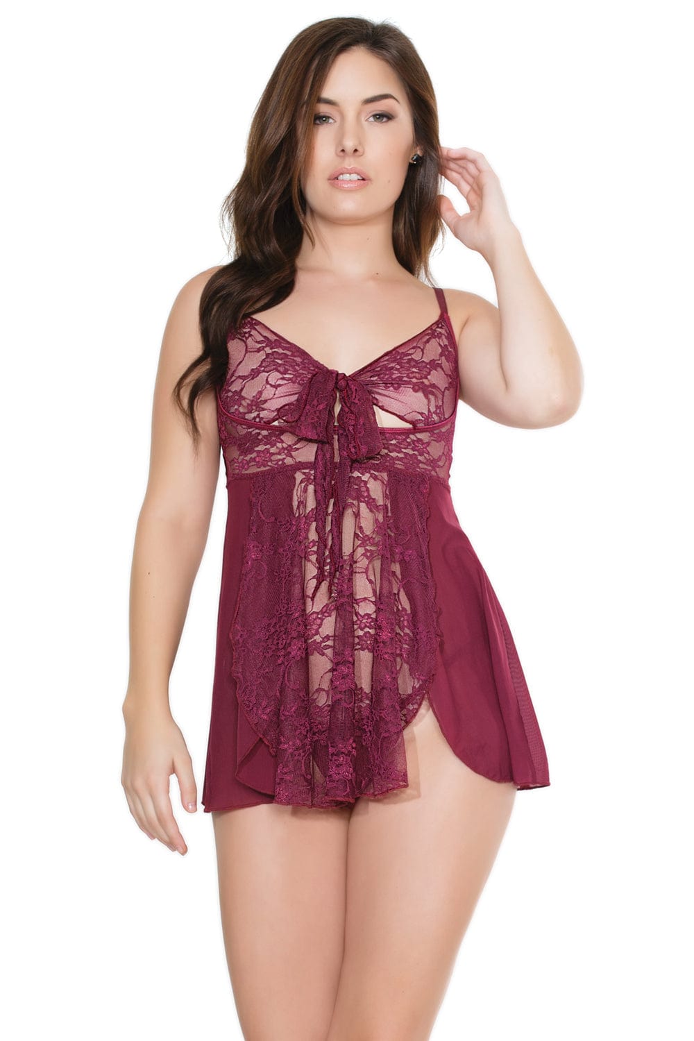 COQUETTE BABYDOLL Coquette The Pour Me Another Babydoll & G-String Set