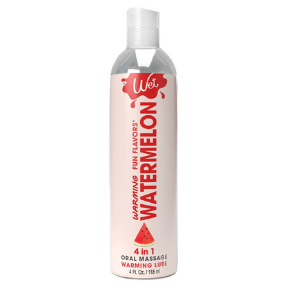 Wet Fun Flavors 4-in-1 Watermelon Warming Lubricant - XOXTOYS