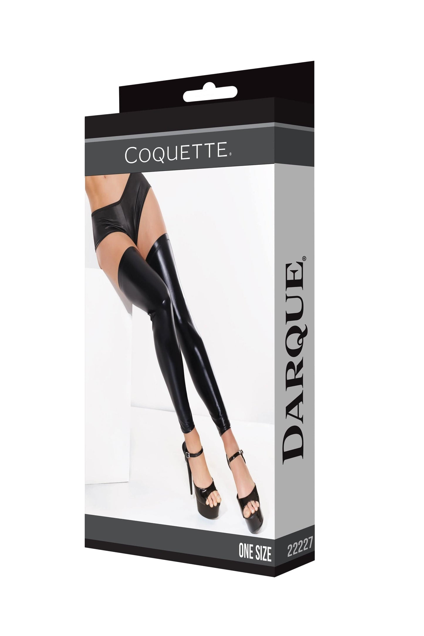 Coquette Hosiery/Stockings Coquette Stay Up Footless Stockings