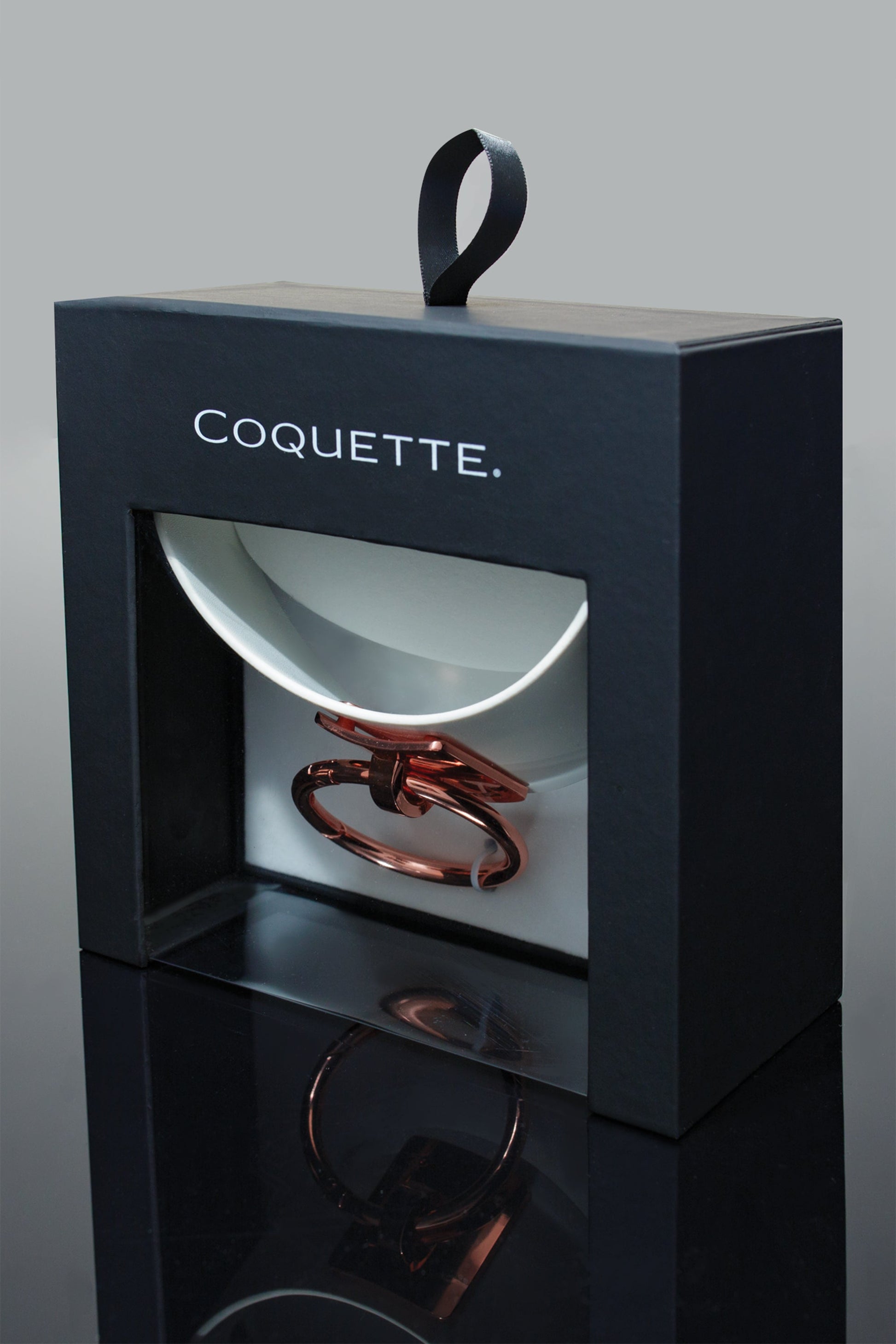 Coquette Vegan Leather Black Collar - XOXTOYS