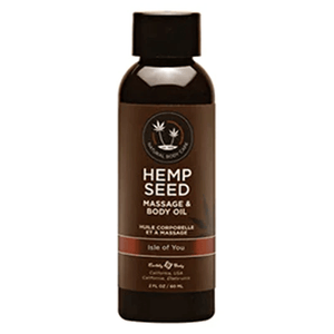 Earthly Body Massage Oil 2oz Earthly Body Hemp Seed Massage Oil Isle Of You