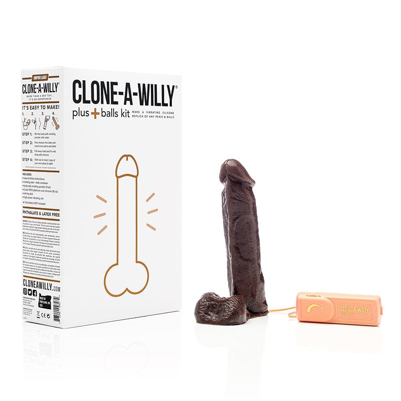 Empire Labs Dildos Empire Labs Vibrating Clone-A-Willy with Balls Deep Tone