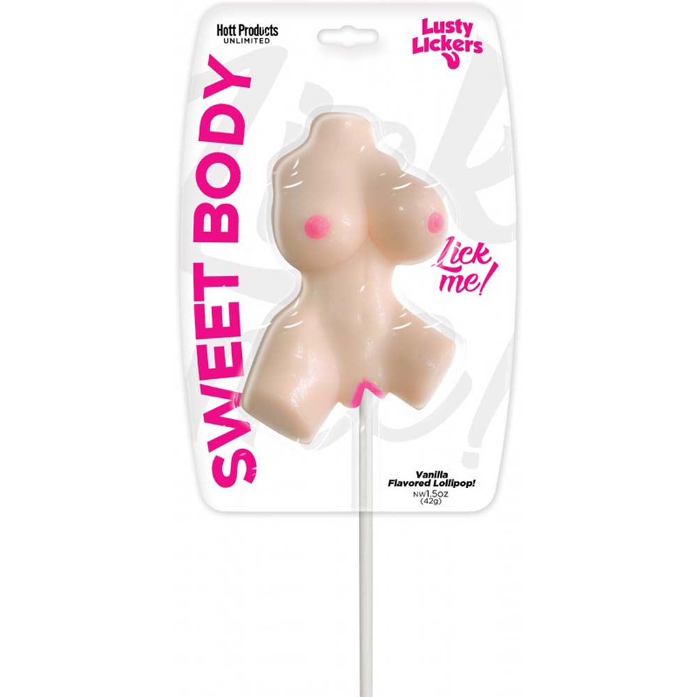 Hott Products LARGE Sweet Body Lusty Lickers Sucker