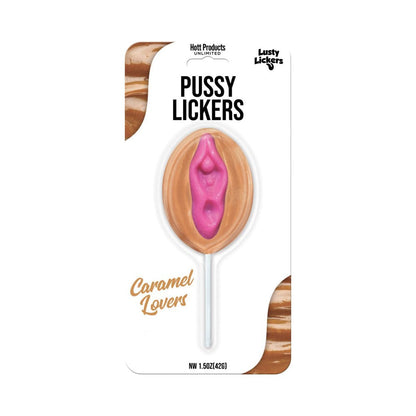 Hott Products Lusty Lickers Pussy Pop - Caramel