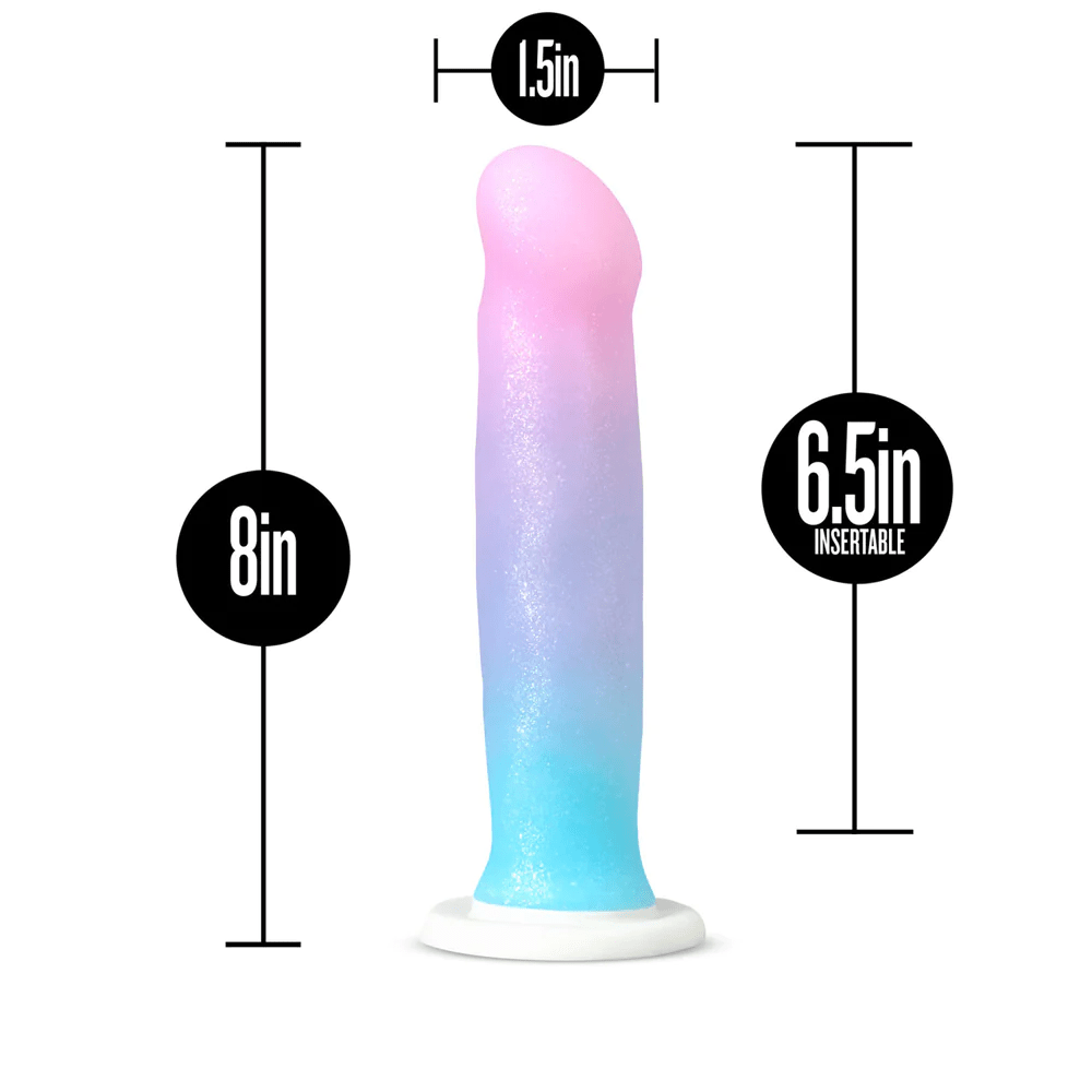 Blush Dongs & Dildos Blush Avant D17 Lucky Sparkly Ombre Dildo