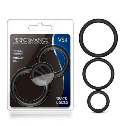 Blush Performance VS4 Pure Silicone C Ring Set