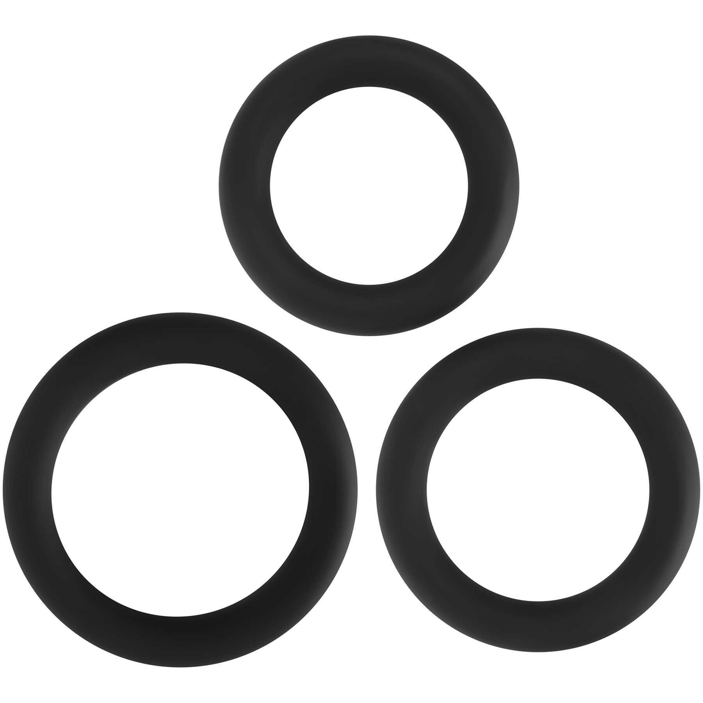 Adam & Eve Cock Rings Adam & Eve Silicone Penis Ring Set