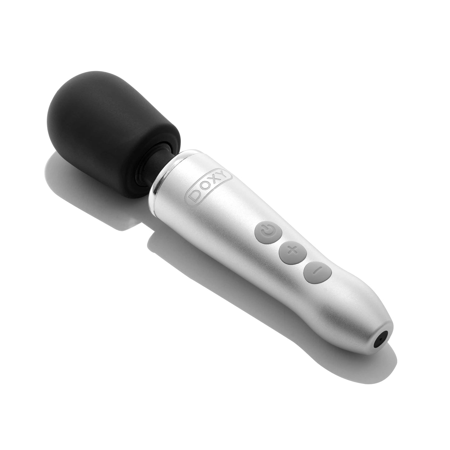 DOXY Vibrating Wand Doxy Go - Brushed Metal