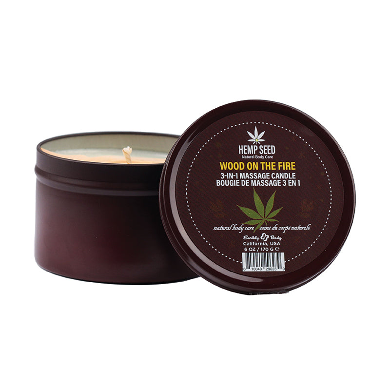 Earthly Body 3 in 1 Holiday Massage Candle - XOXTOYS