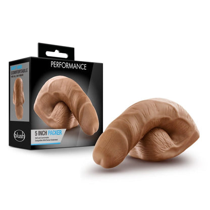 Blush Male Enhancement Mocha Blush Performance 5 Inch Packer
