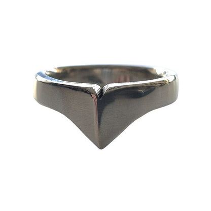 Rouge Cock & Balls Stainless Steel Taj Ring - 32mm