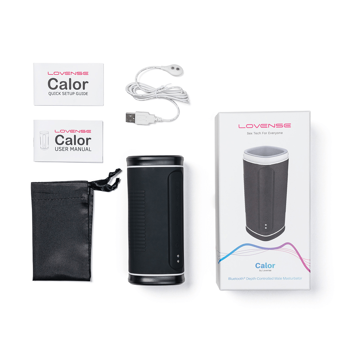 Lovense CALOR BY LOVENSE BLUETOOTH DEPTH CONTROLLED MALE MASTURBATOR