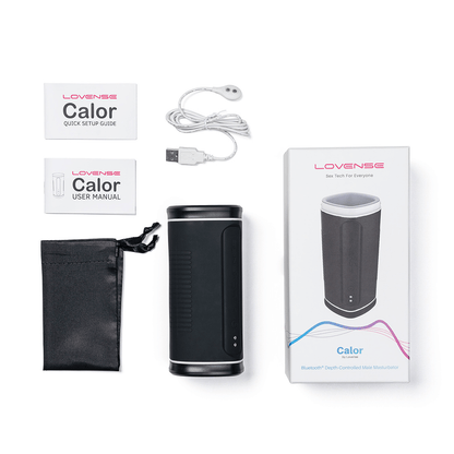 Lovense CALOR BY LOVENSE BLUETOOTH DEPTH CONTROLLED MALE MASTURBATOR
