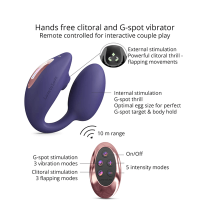 Love To Love Vibrators Love To Love WonderLover Clitoral and G-Spot Vibrator