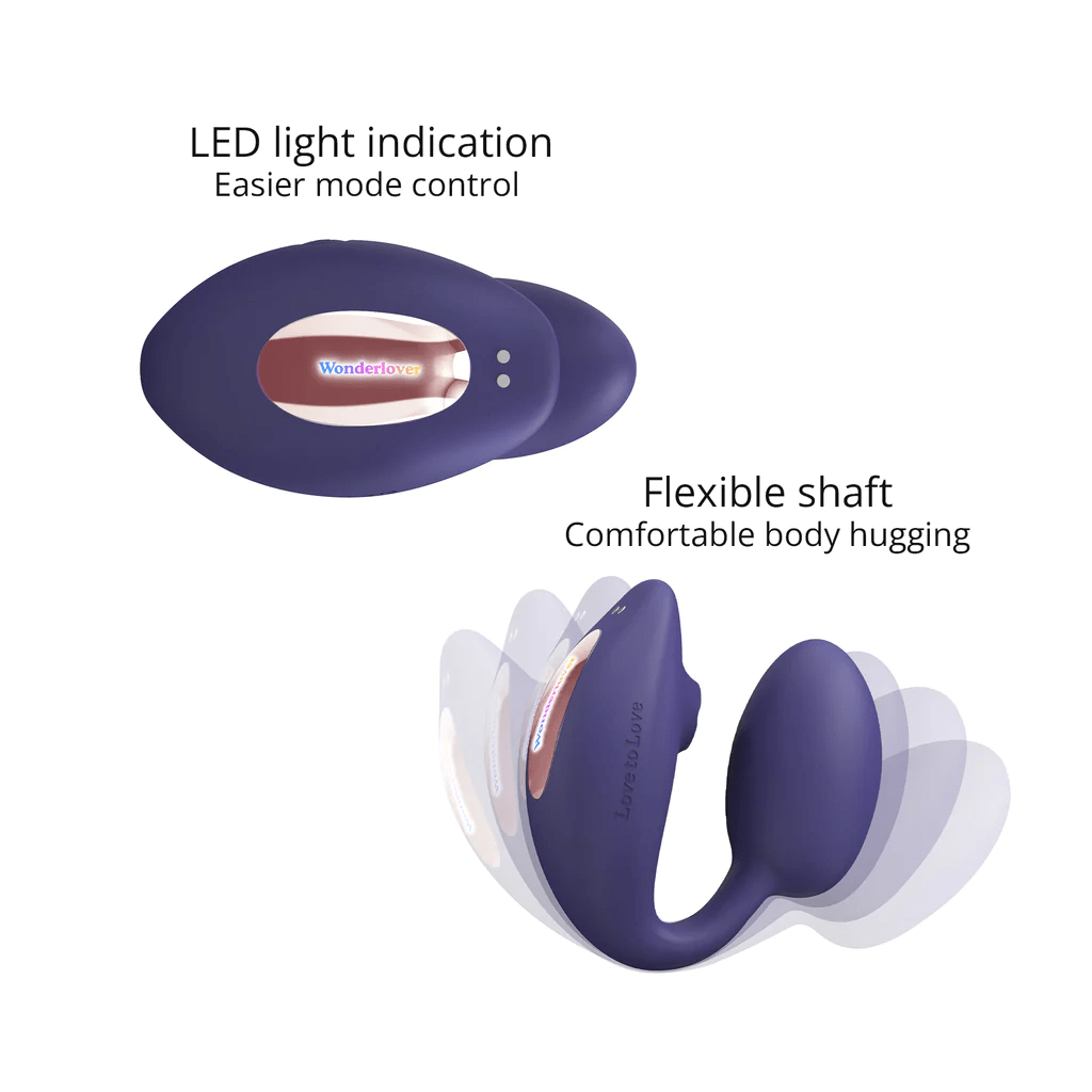 Love To Love Vibrators Love To Love WonderLover Clitoral and G-Spot Vibrator