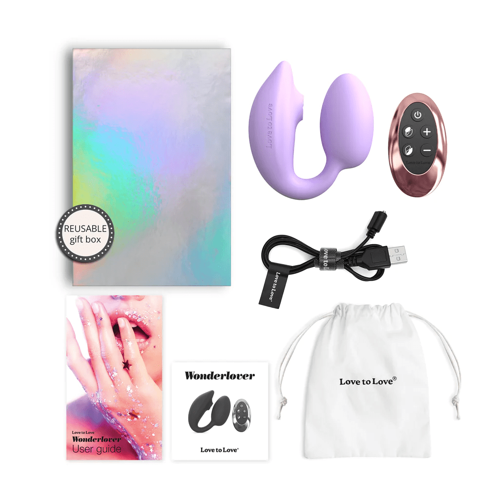 Love To Love Vibrators Love To Love WonderLover Clitoral and G-Spot Vibrator