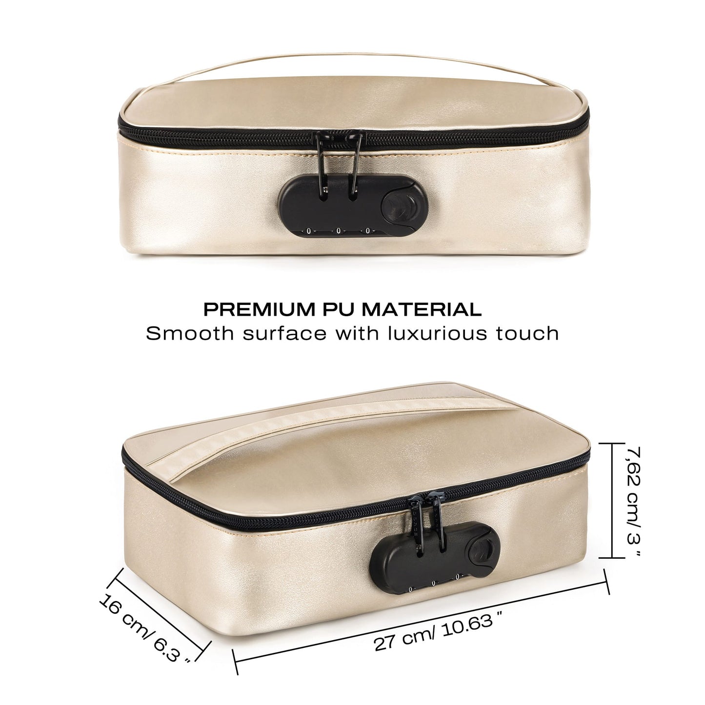 Dorcel Accessories Dorcel Discreet Box Luxury Gold