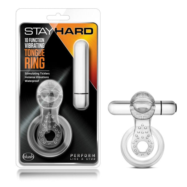 goodhead vibrating tongue ring Amazon.com: Doc Johnson GoodHead - Vibrating Tongue Ring -  One-Size-Fits-All Slip-On Disposable Vibrating Tounge Ring main image 0
