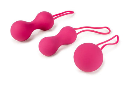 Je Joue Nice and Naughty Gift Set: White, Pink - Candle, Ami, G-Spot Bullet, Treat Cards