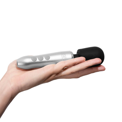 DOXY Vibrating Wand Doxy Go - Brushed Metal