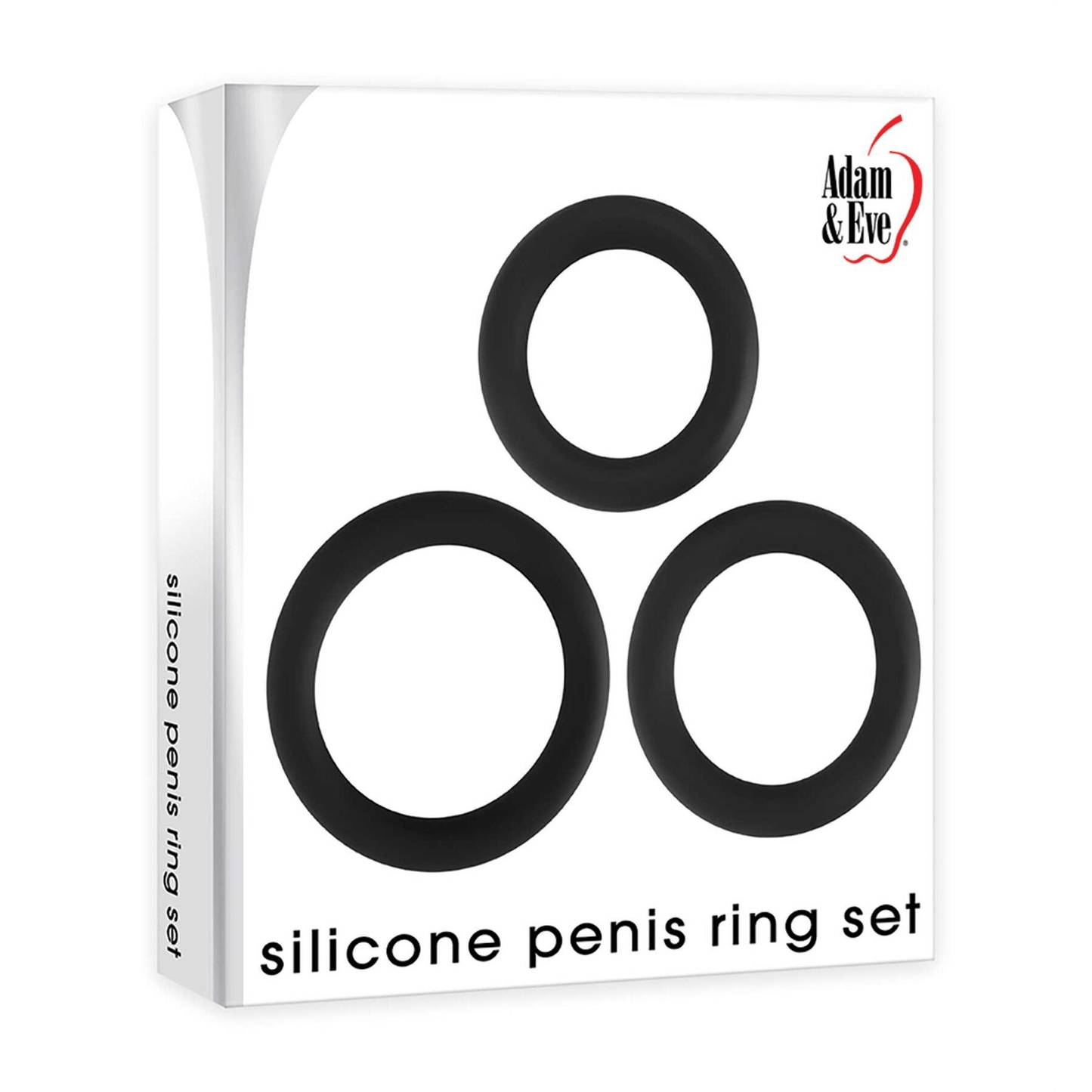 Adam & Eve Cock Rings Adam & Eve Silicone Penis Ring Set