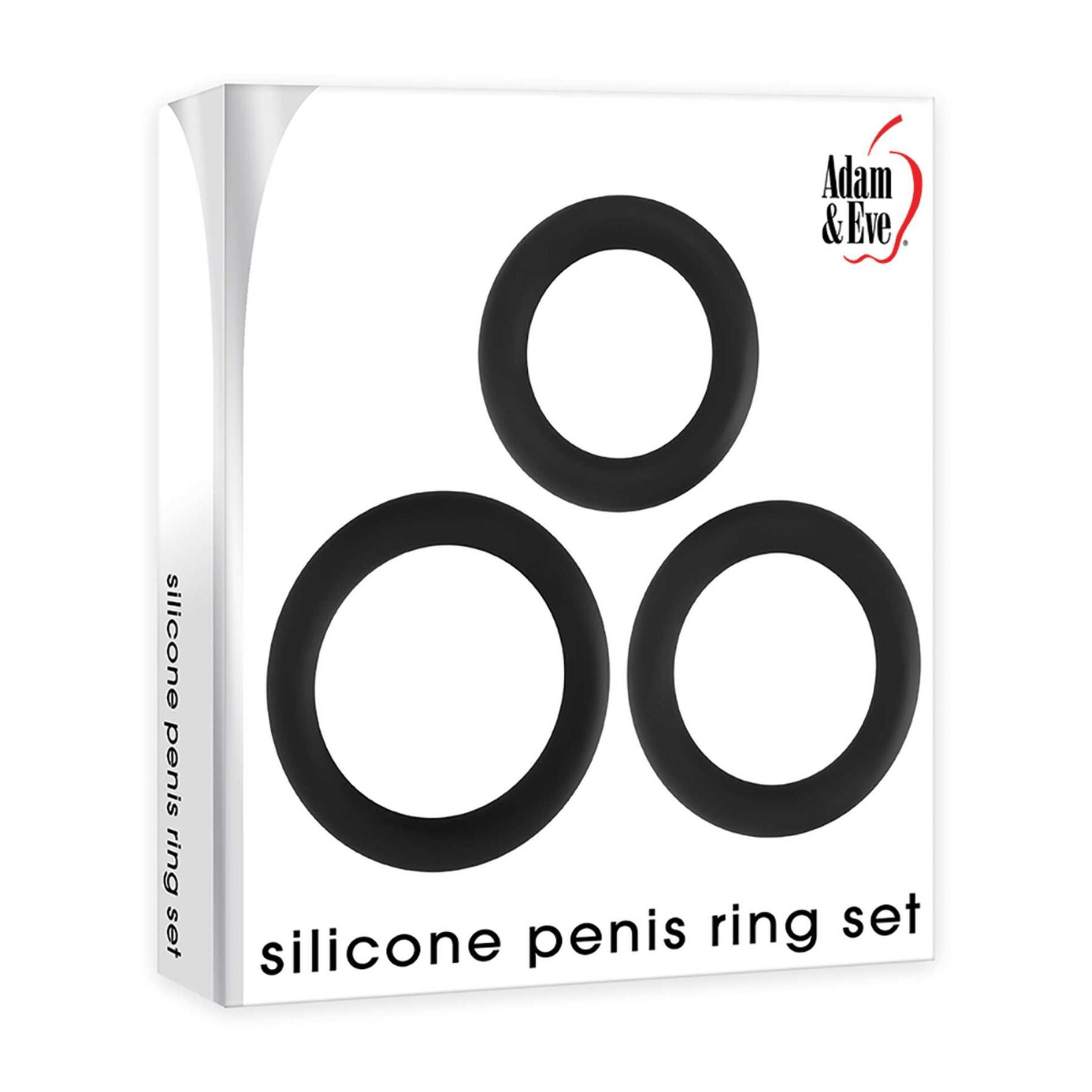 Adam & Eve Cock Rings Adam & Eve Silicone Penis Ring Set