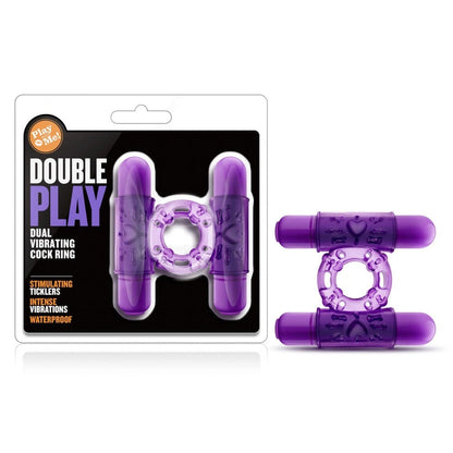 Blush Double Play Dual Vibrating Ring