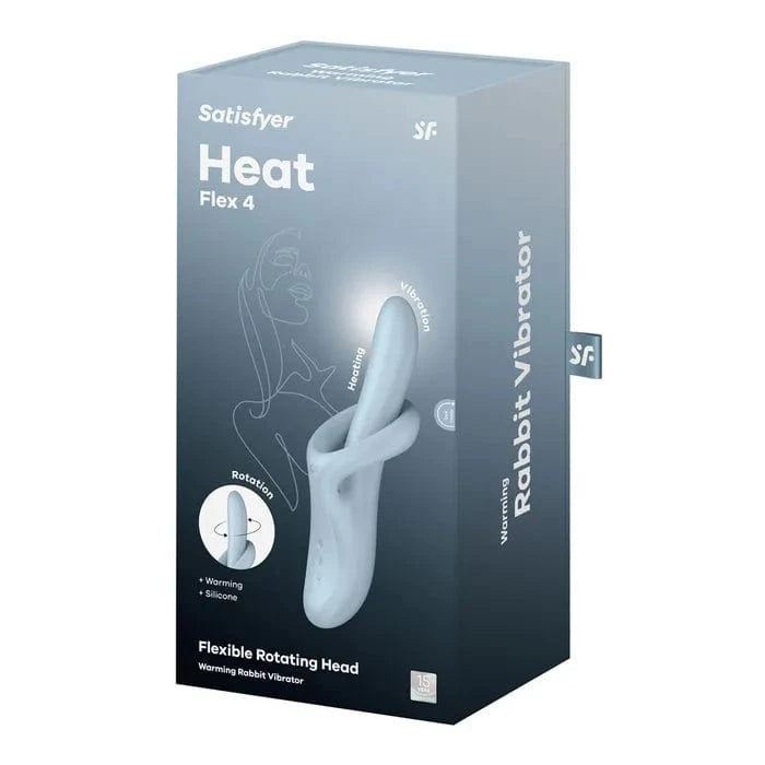 Satisfyer Light Blue Satisfyer Heat Flex 4