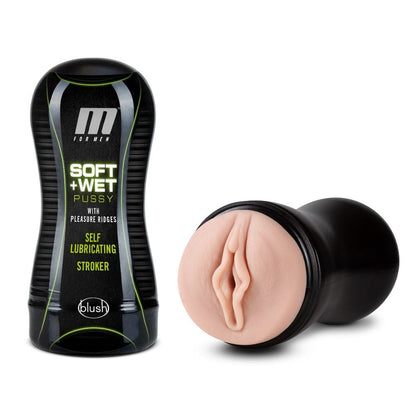 Blush Pussy w Pleasure Ridges Self Lubricating
