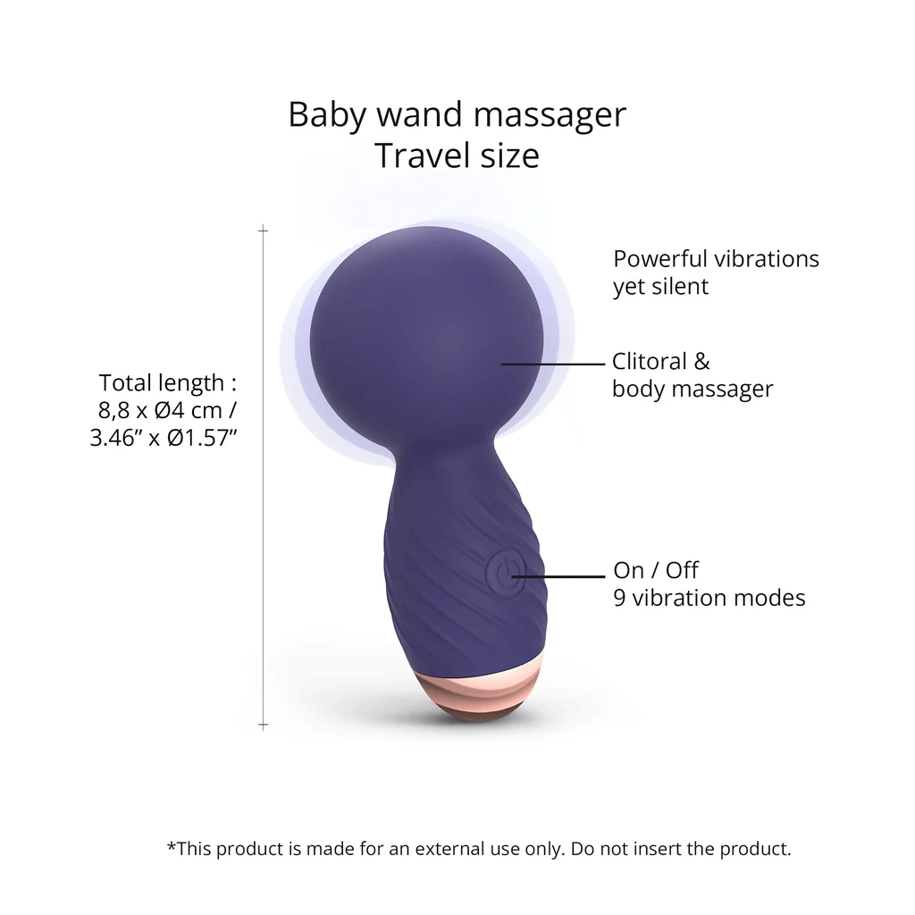 Love To Love Bullets & Mini Vibes Love to Love Itsy Bitsy Mini Wand Vibrator