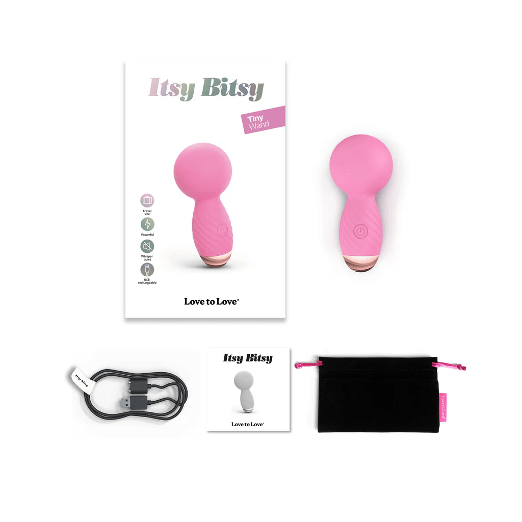 Love To Love Bullets & Mini Vibes Love to Love Itsy Bitsy Mini Wand Vibrator
