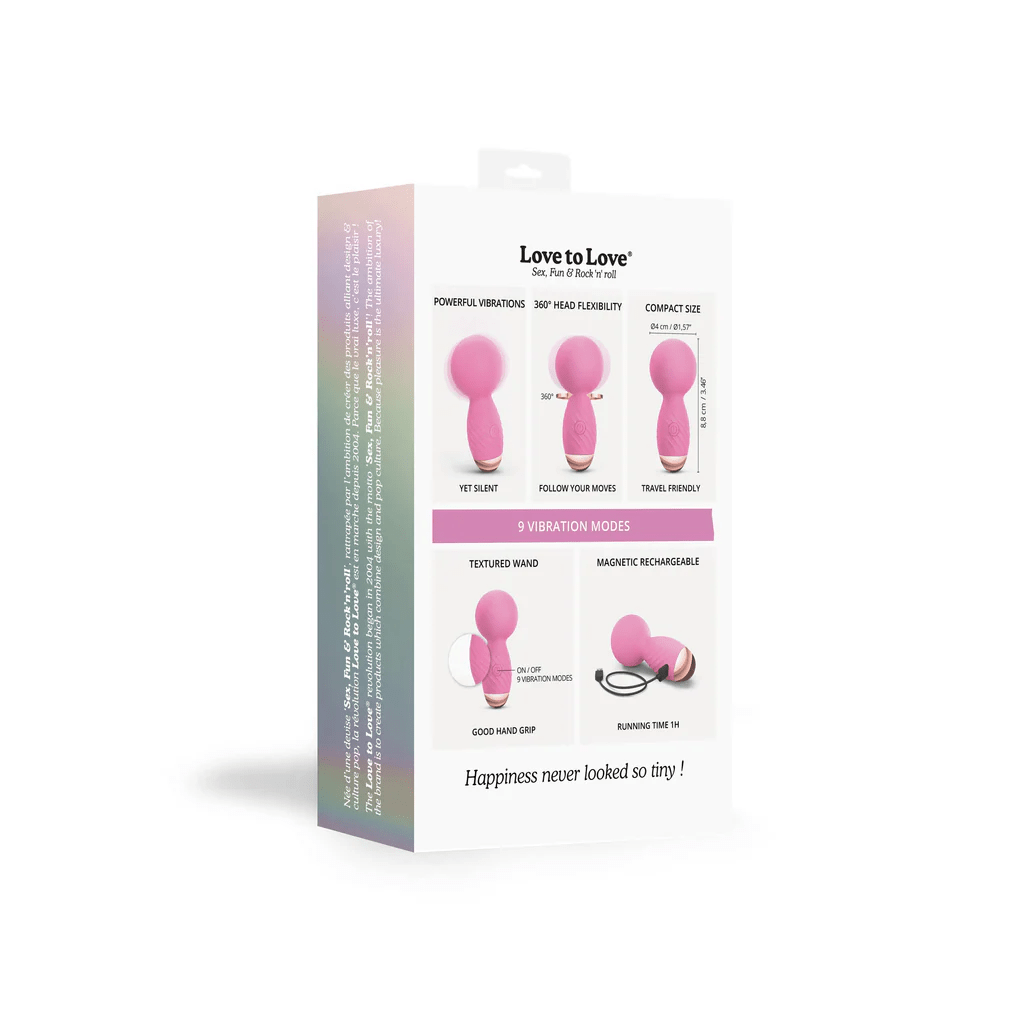 Love To Love Bullets & Mini Vibes Love to Love Itsy Bitsy Mini Wand Vibrator