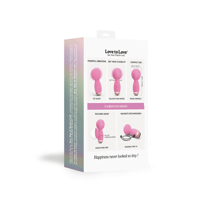 Love To Love Bullets & Mini Vibes Love to Love Itsy Bitsy Mini Wand Vibrator
