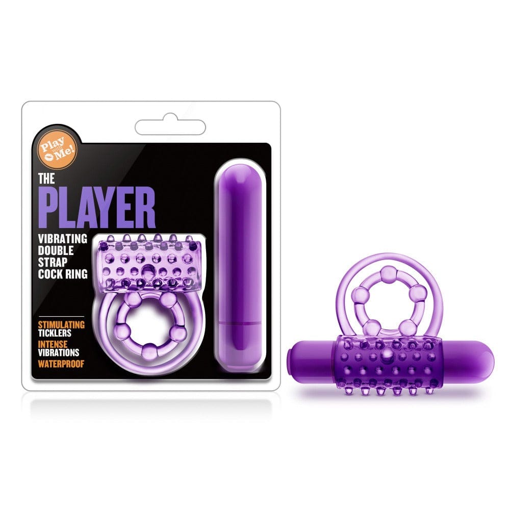 Blush The Player Vibrating Double C-ring