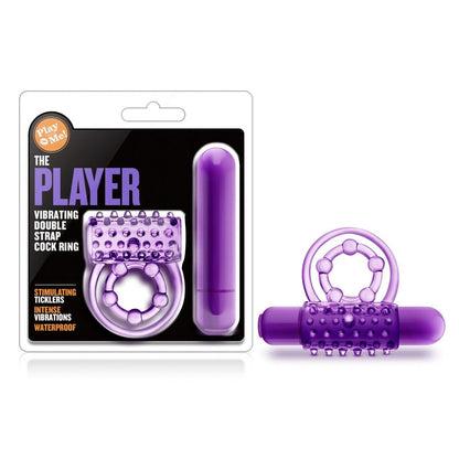 Blush The Player Vibrating Double C-ring